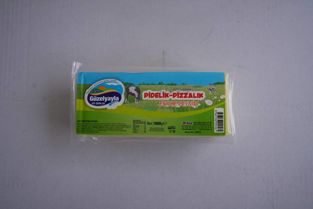 1 kg Pidelik Pizzalık Kaşar